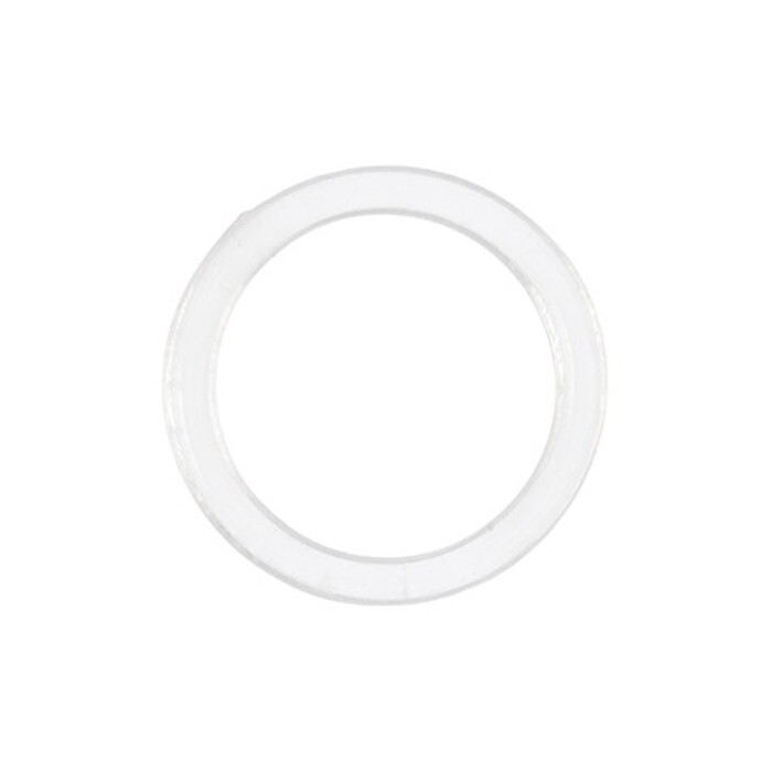 Кольцо для бюстгалтера пластик d 14 мм цв.прозрачный