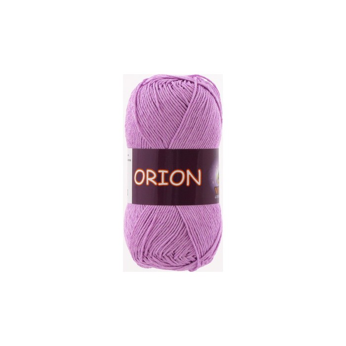 Пряжа Vita-cotton "Orion" 4559 Сиреневый 77% мерсиризированный хлопок 23% вискоза 170м 50гр