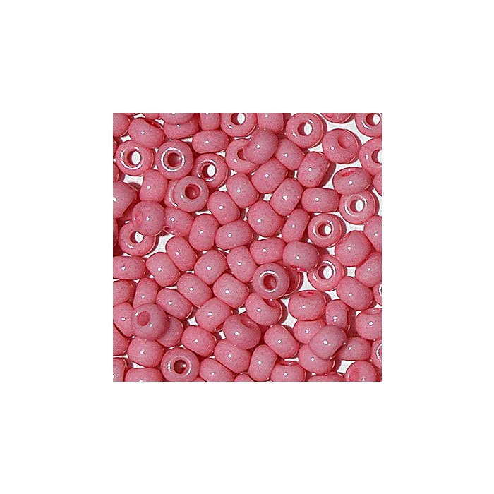 Бисер Preciosa (Чехия) 10 гр. арт.03193 цв. керамика пастельных тонов, розовый